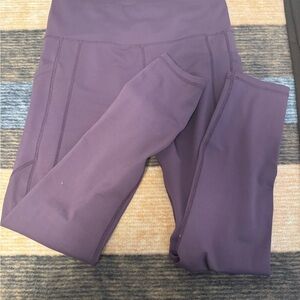 CNC Curves n Combat Boots wine colored sz L EUC with pockets